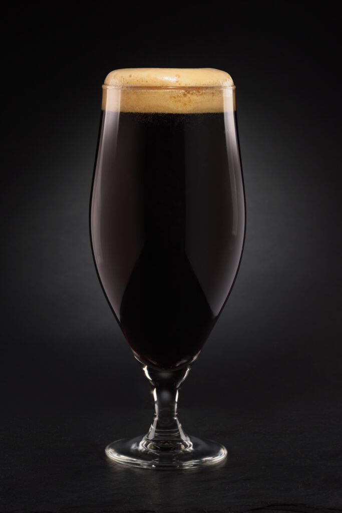 dark ale in a glass